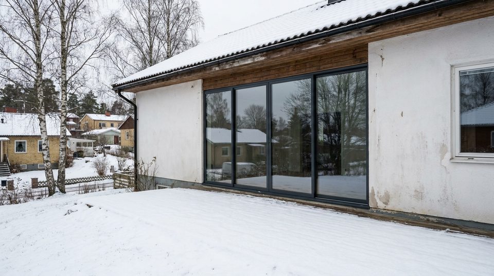 Fasadmålning-projekt i Sollentuna