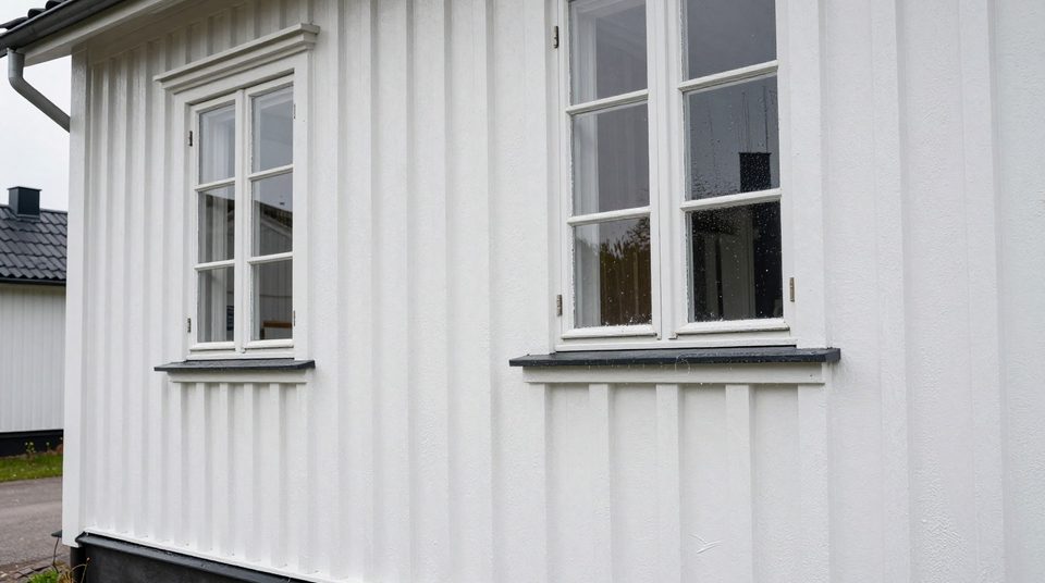 Fasadmålning-projekt i Sollentuna
